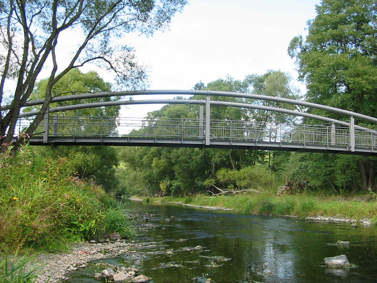 Der Bogen von Liebrighausen - Battenbergs 1.Fahrradbrücke